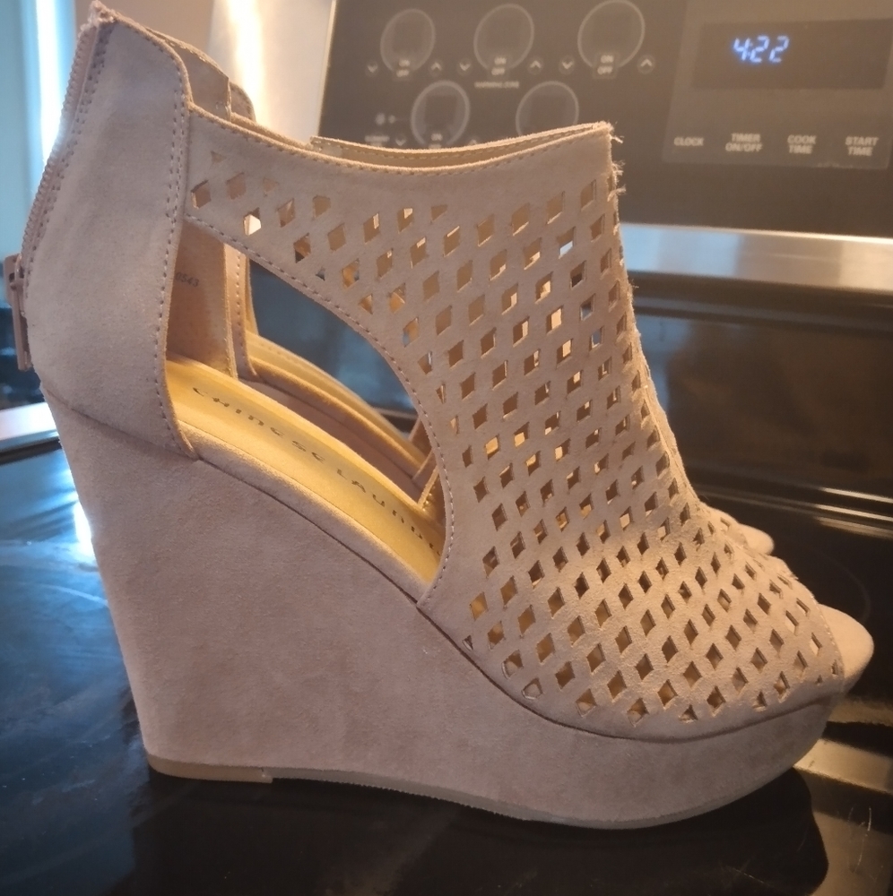 Chinese Laundry wedges never worn